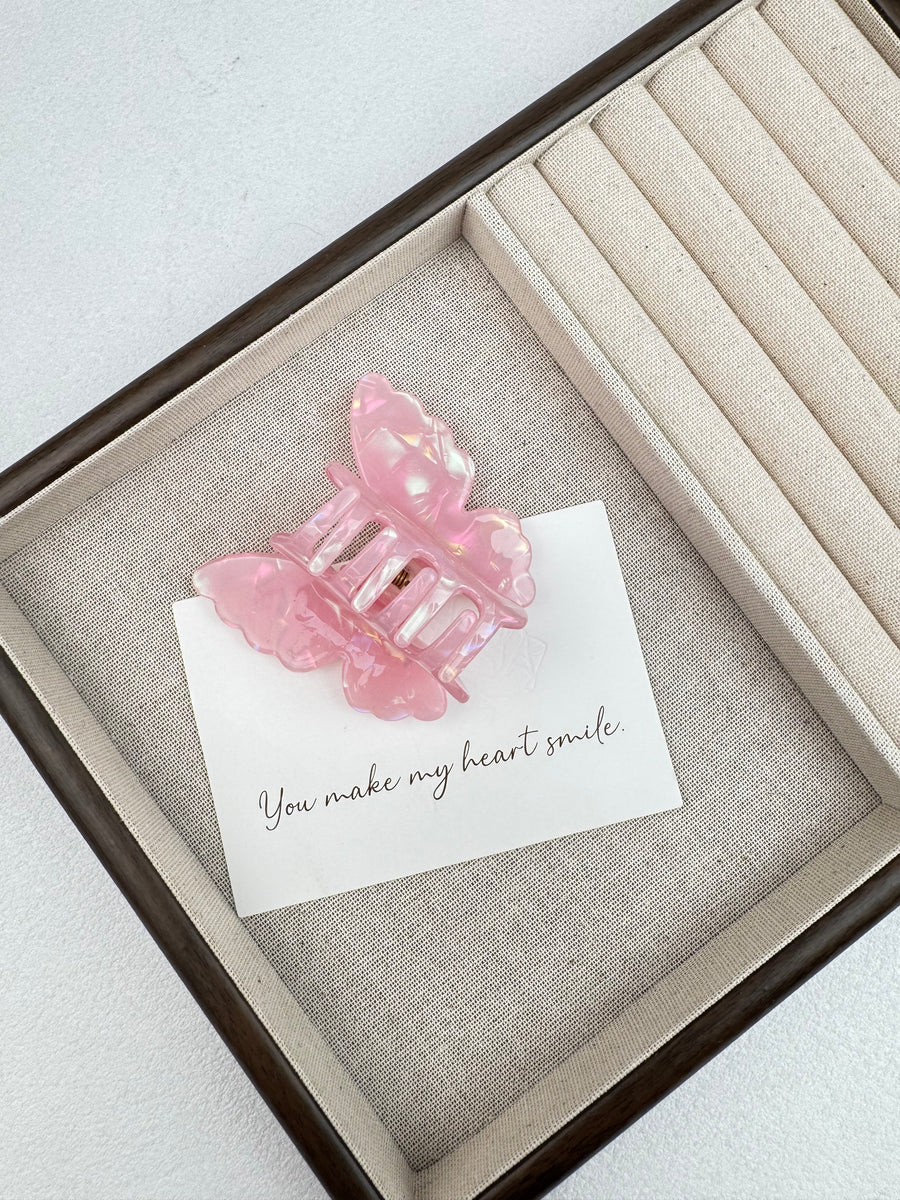 Butterfly Acrylic Hair Clip L5143