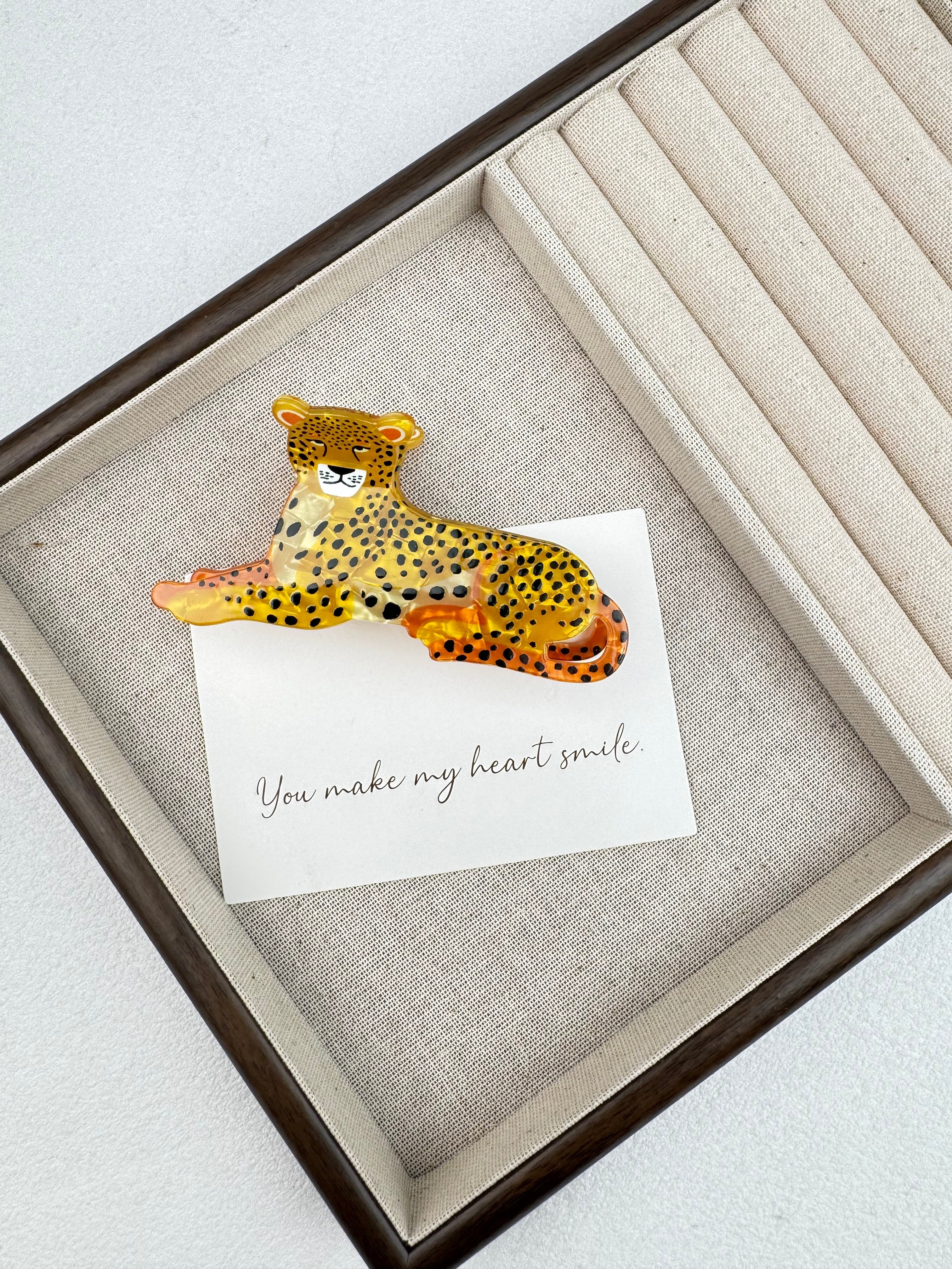 Leopard Hair Clip L5147