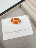 Football Hair Clip L5160