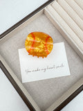 Baseball Acrylic Hair Clip L5168