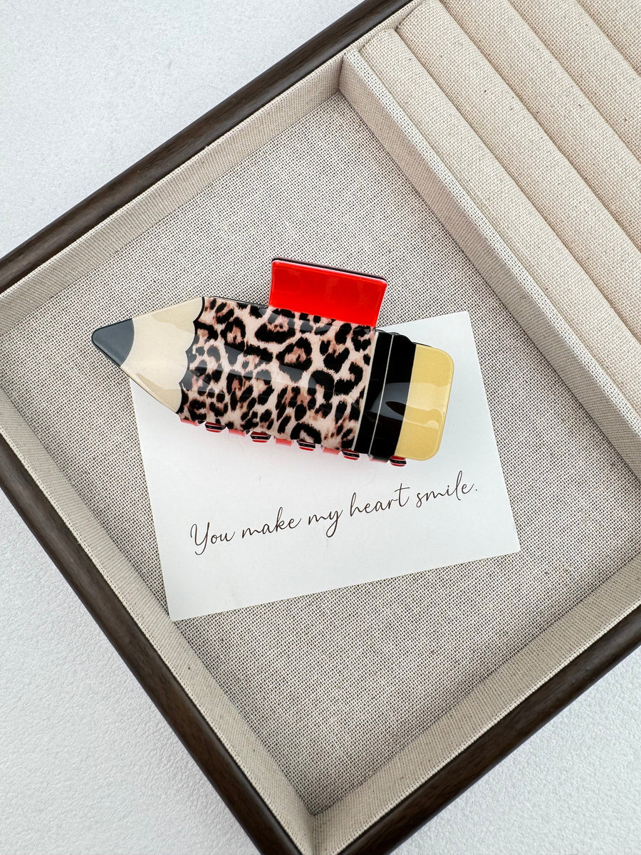 Pencil Acrylic Hair Clip L5170