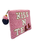 Kiss N Tell Beaded Pouch LAC-CP-1165