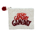 Red Shade Gameday Beaded Coin Pouch LAC-CP-1270