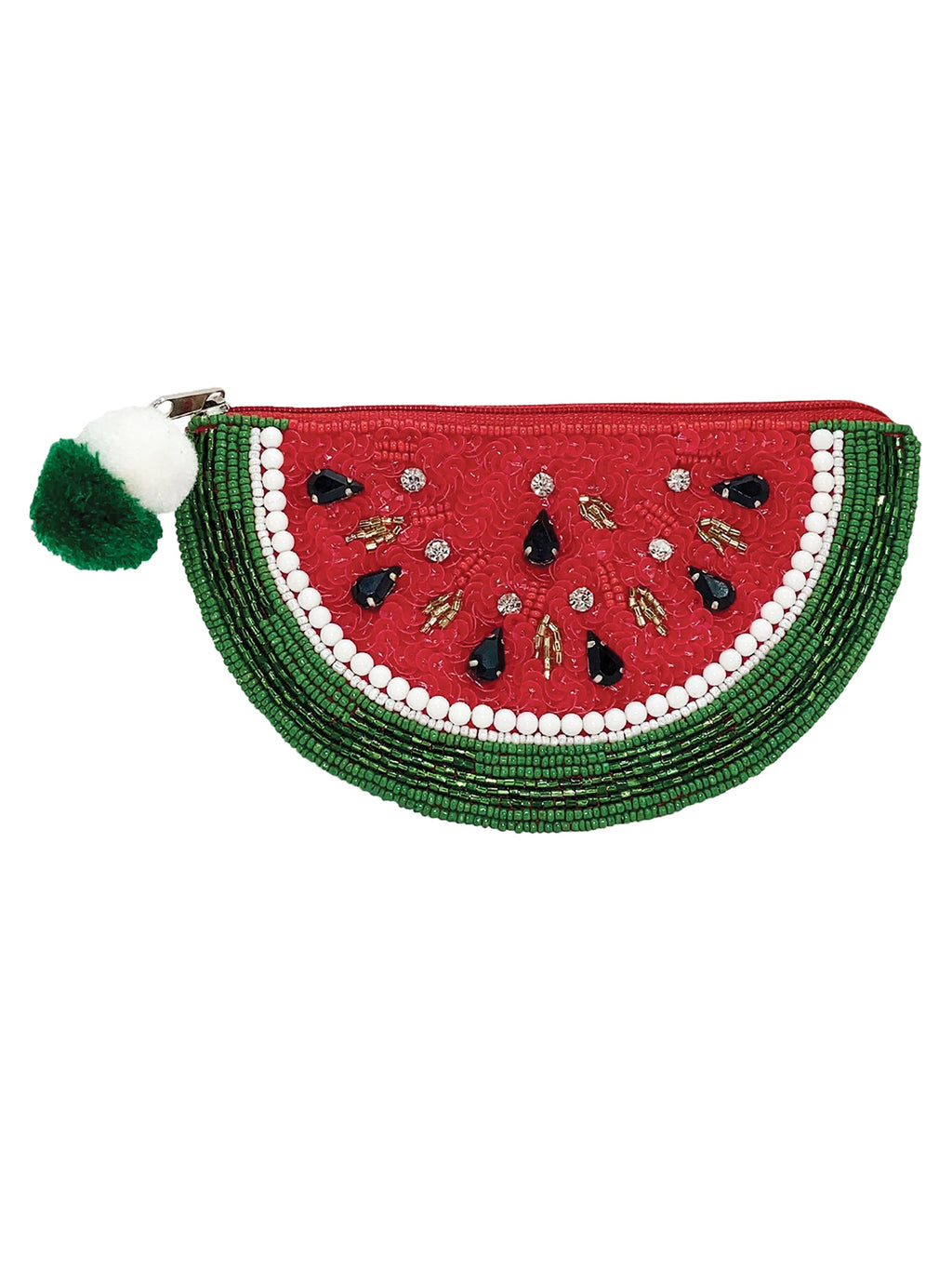 Watermelon Beaded Pouch LAC-CP-1284
