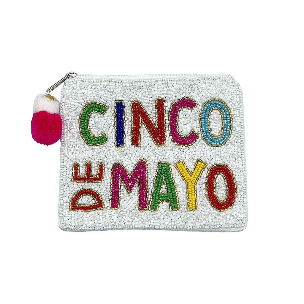 Cinco De Mayo Beaded Pouch LAC-CP-1339