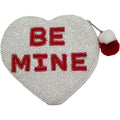 Be Mine Heart Beaded Pouch LAC-CP-1457