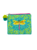 Dragonfly Beaded Pouch LAC-CP-1466
