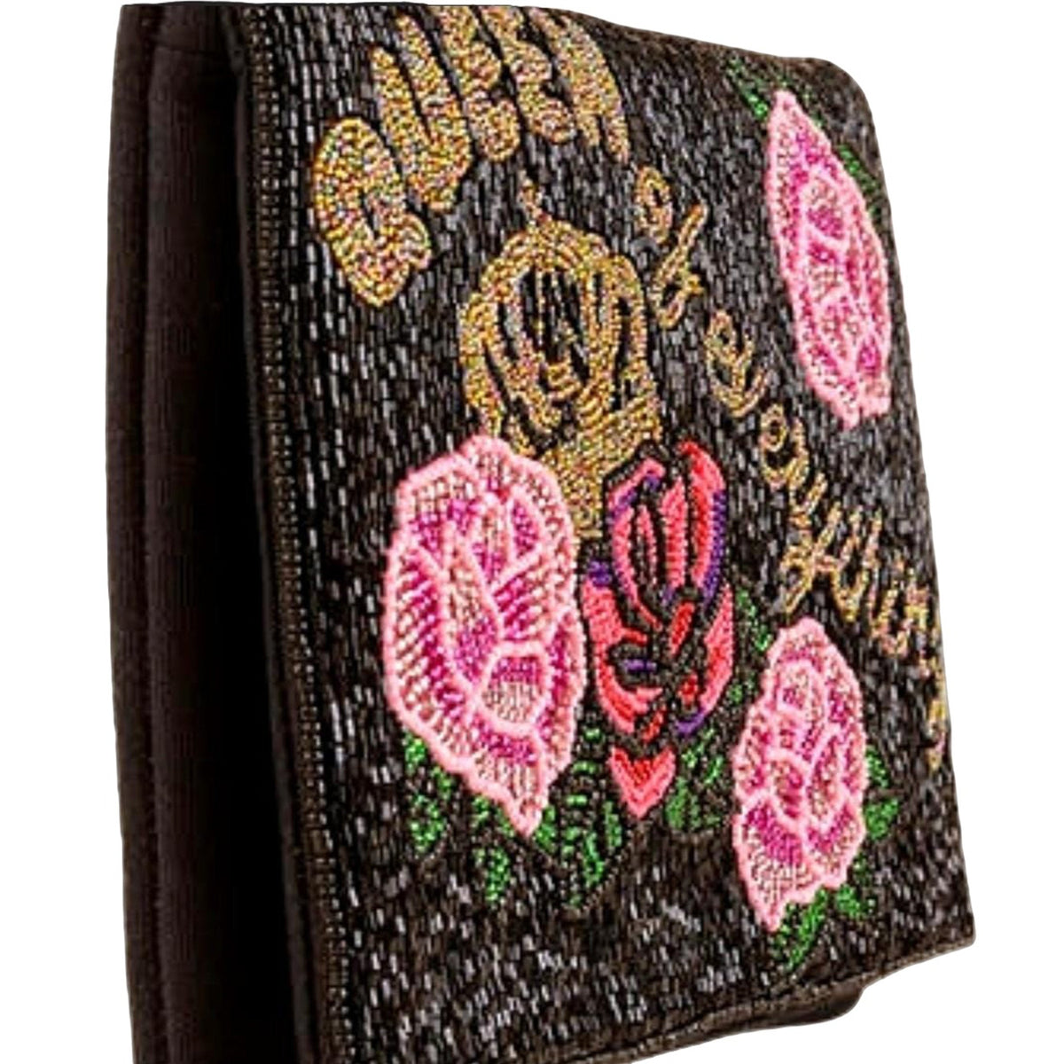 Queen of Everything Beaded Clutch LAC-SS-631