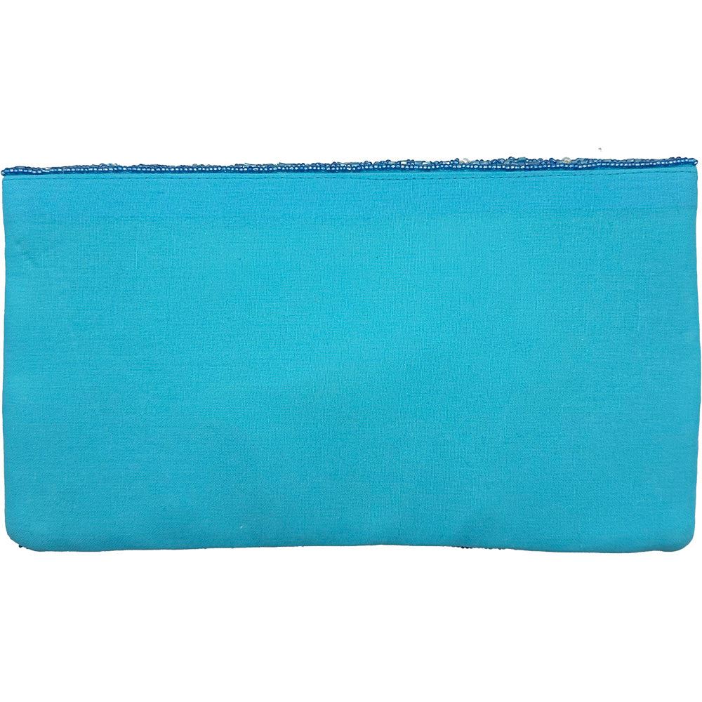 Ocean Seashell Beaded Clutch LAC-SS-792