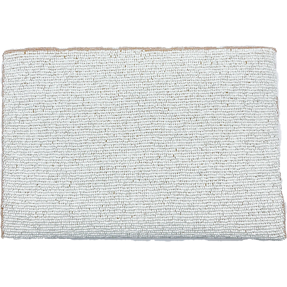 Double Sided Peach Cream Clutch LAC-SS-801