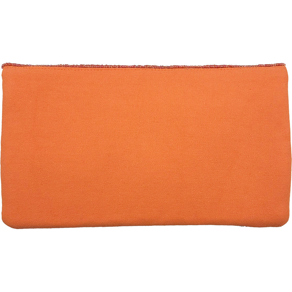 Red Flower Beaded Clutch LAC-SS-815