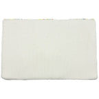 Yellow Pastel Flowers Beaded Clutch LAC-SS-818