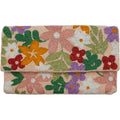 Floral Bouquet Beaded Clutch LAC-SS-890