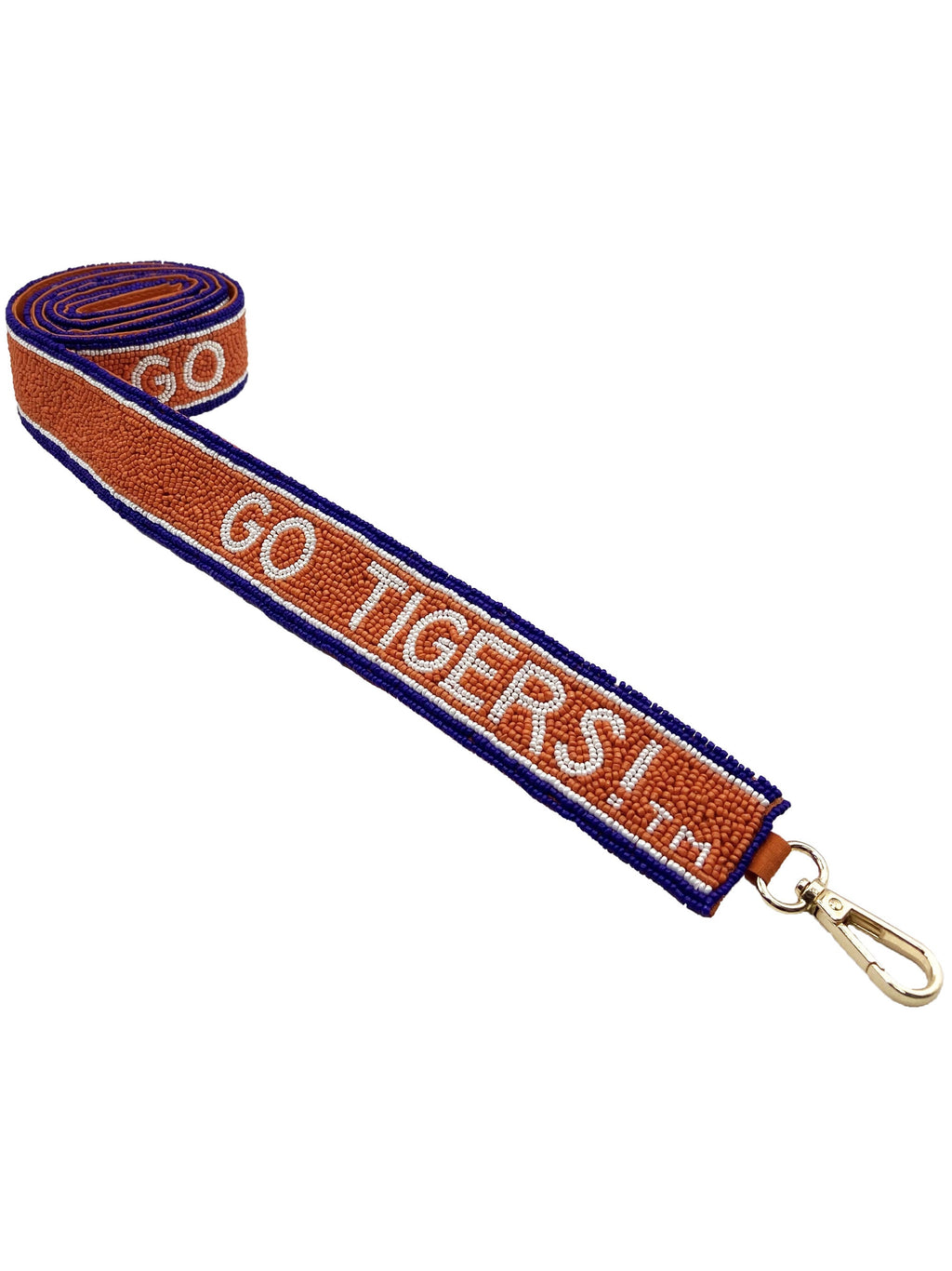 Go Tigers Orange Beaded Strap LCU-007