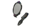 Classical Rose Metal Mirror Set M0404