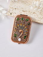 Peacock Portable Folding  Mirror M0414