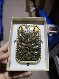 Peacock Portable Folding Mirror M0417