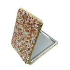 Ceramic Rhinestone Folding Makeup Mirror M0453 - view 5