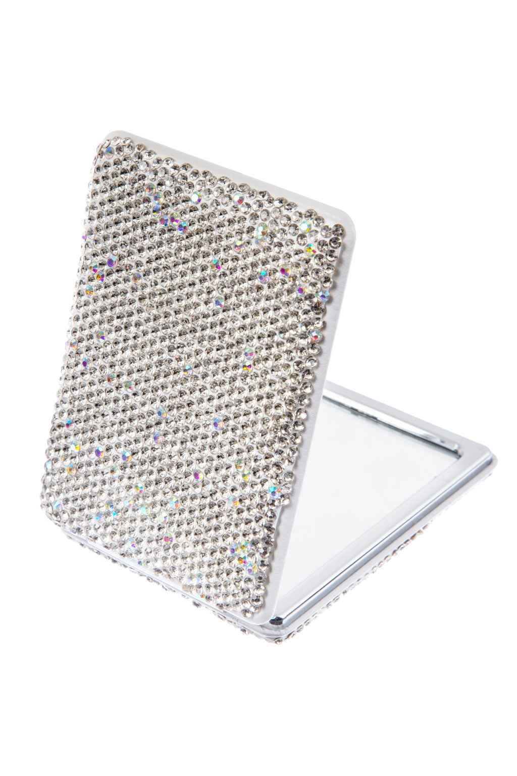 Ceramic Rhinestone Folding Makeup Mirror M0453 - view 2