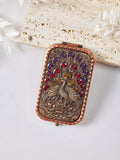Peacock Mirror M0462