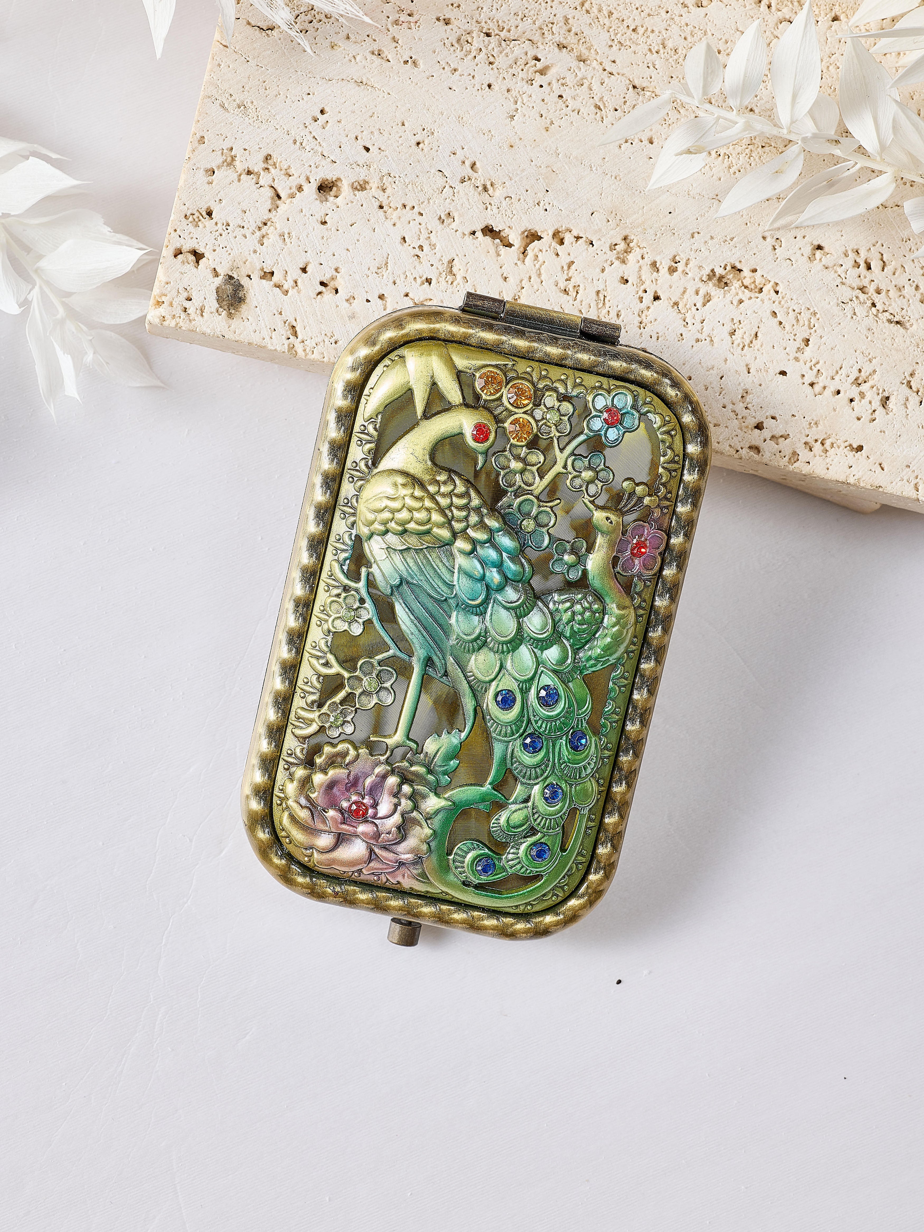 Peacock Mirror M0467