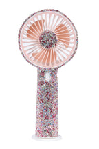 Ceramic Rhinestone Portable Fan MIS1020