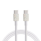 Ceramic Rhinestone USB to Type C Cable Charging Cable MIS1024