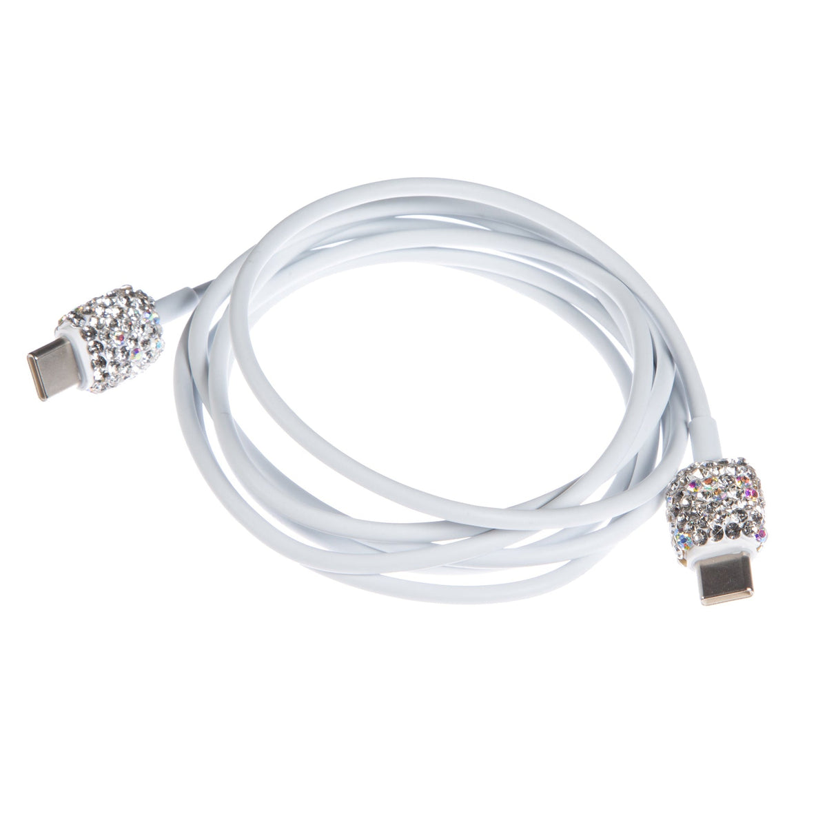 Ceramic Rhinestone USB to Type C Cable Charging Cable MIS1024