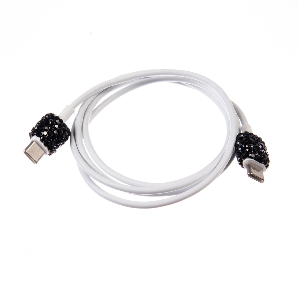 Ceramic Rhinestone USB to Type C Cable Charging Cable MIS1024