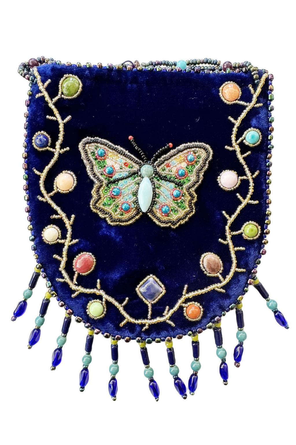 Butterfly Pattern Velvet Crossbody Bag MUG-Butterfly - view 20