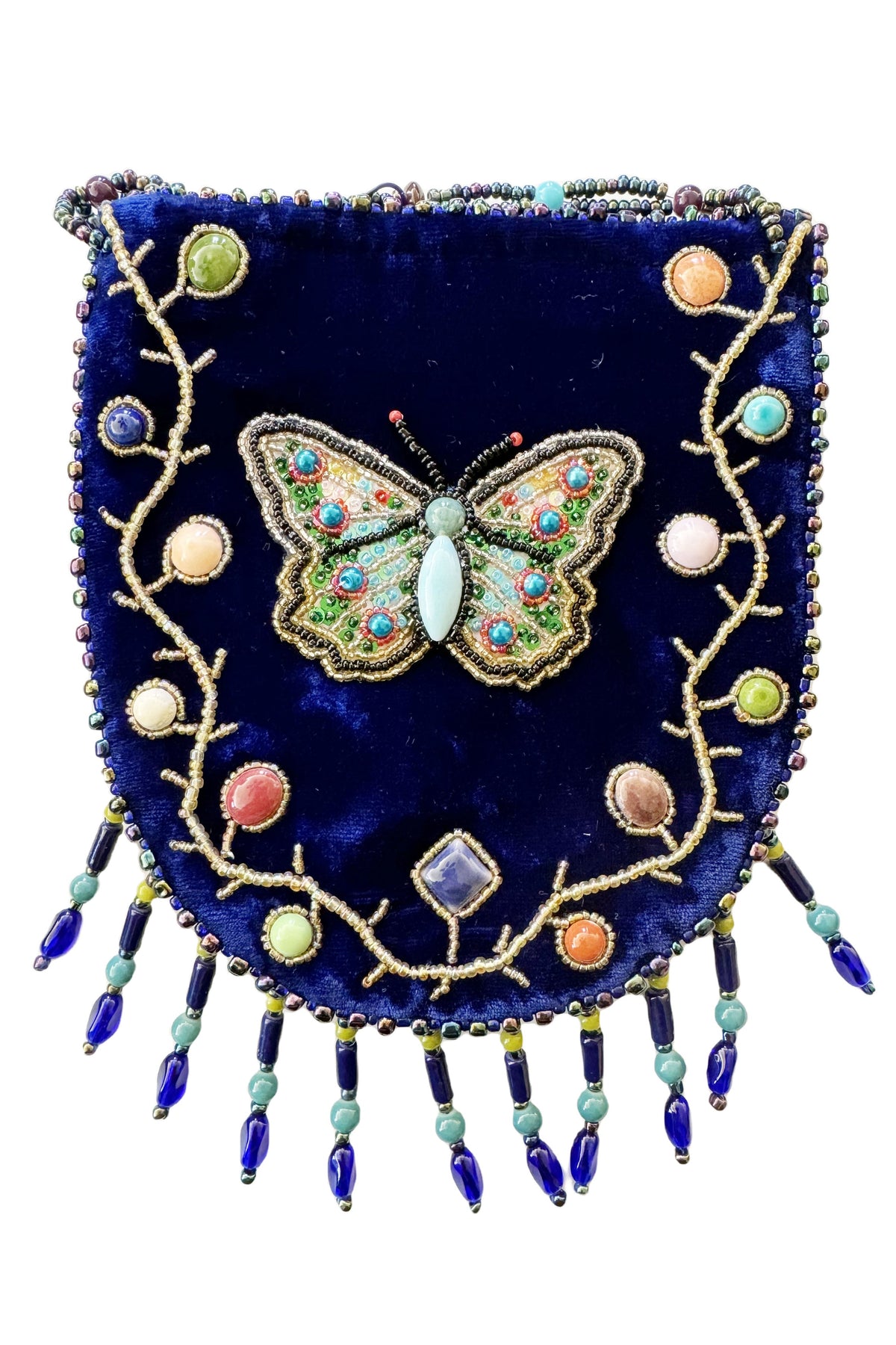 Butterfly Pattern Velvet Crossbody Bag MUG-Butterfly - view 20
