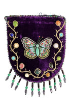 Butterfly Pattern Velvet Crossbody Bag MUG-Butterfly - view 14