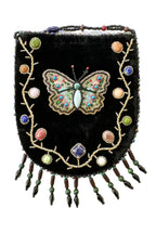 Butterfly Pattern Velvet Crossbody Bag MUG-Butterfly - view 13