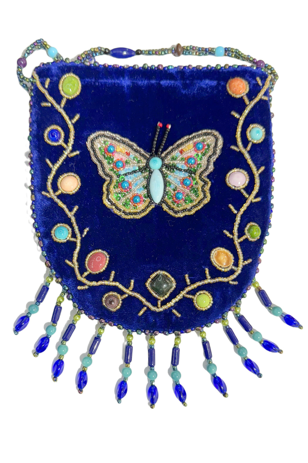 Butterfly Pattern Velvet Crossbody Bag MUG-Butterfly - view 22