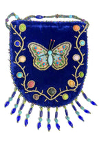 Butterfly Pattern Velvet Crossbody Bag MUG-Butterfly - view 22