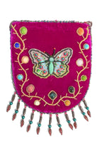 Butterfly Pattern Velvet Crossbody Bag MUG-Butterfly - view 2
