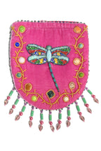 Dragonfly Pattern Velvet Crossbody MUG-Dragonfly