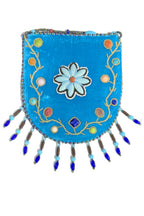 Floral Pattern Velvet Crossbody MUG-Flower - view 2