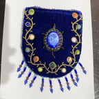 GEM Pattern Velvet Crossbody MUG-GEM - view 8