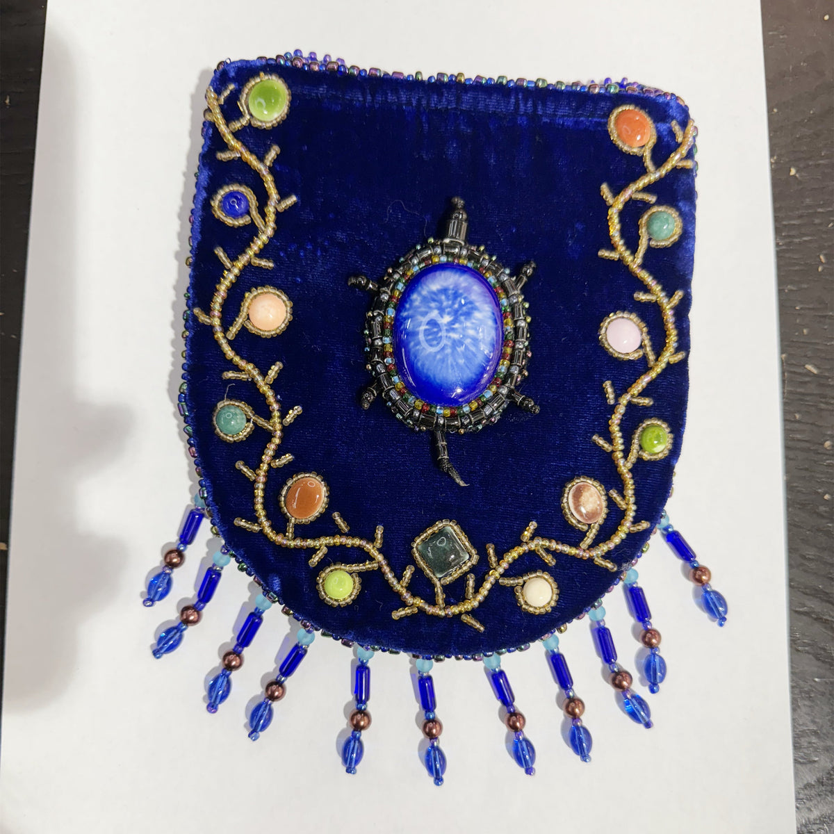 GEM Pattern Velvet Crossbody MUG-GEM - view 8