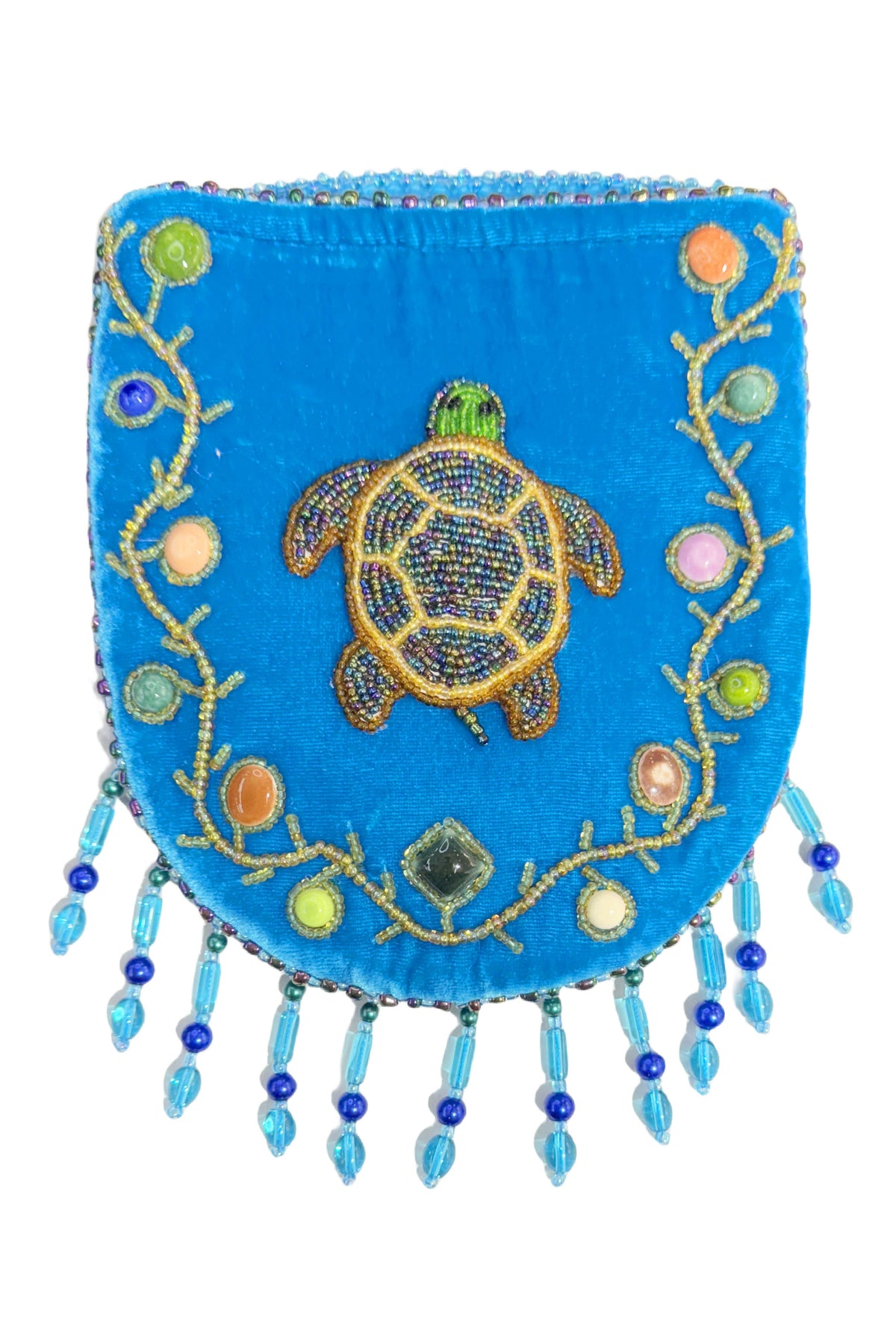 Turtle Pattern Velvet Crossbody MUG - view 3