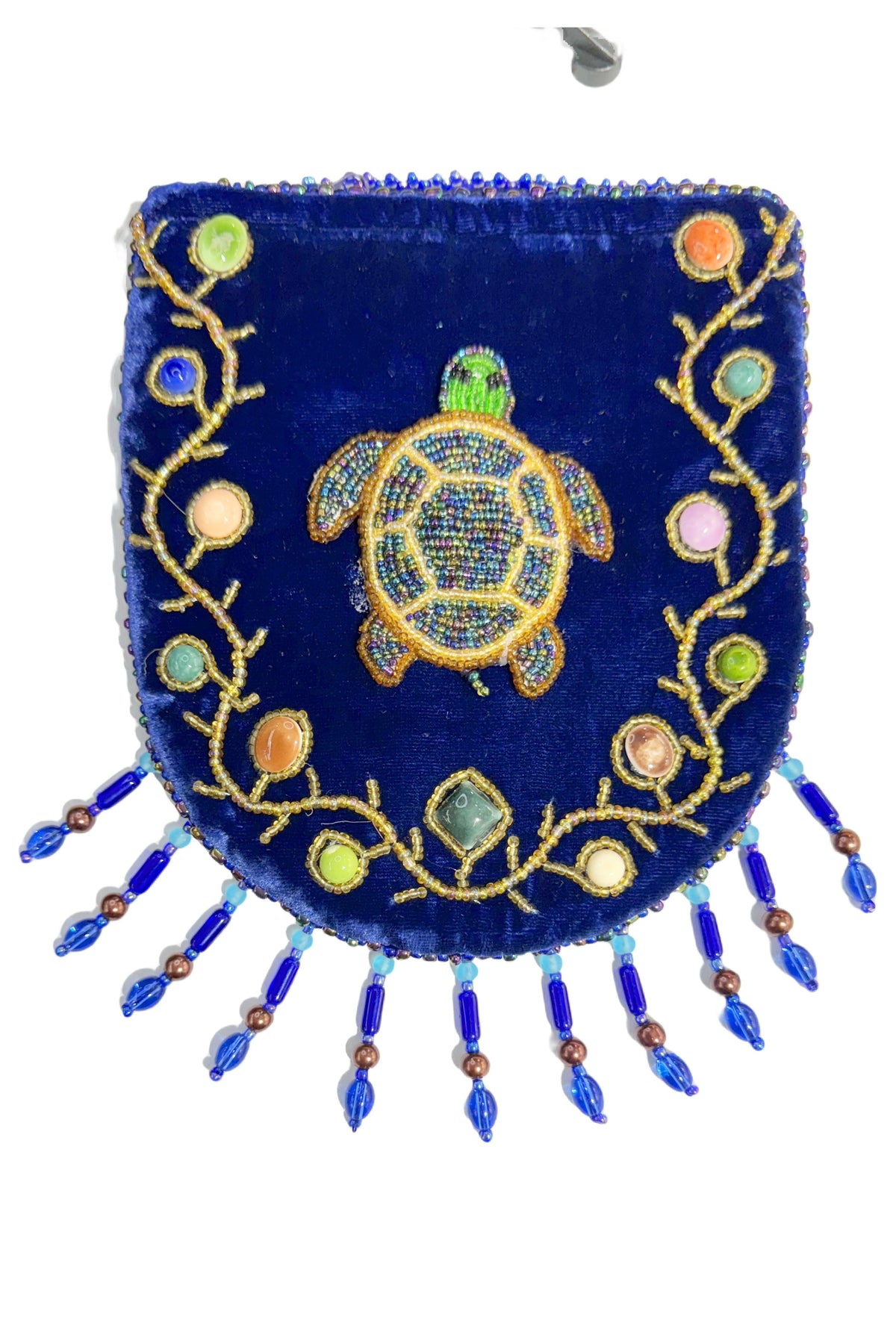 Turtle Pattern Velvet Crossbody MUG - view 7