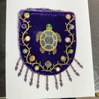 Turtle Pattern Velvet Crossbody MUG - view 15