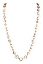 Classic Chandalier Crystal Long Necklaces N1130-Pink