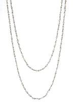 Crystal Beads Chain Necklace N1163-11-BZ