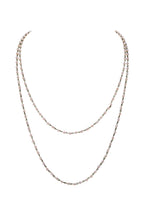 Crystal Beads Chain Necklace N1163-112