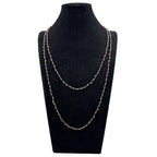 Crystal Beads Chain Necklace N1163-114-BZ