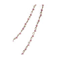 Crystal Beads Chain Necklace N1163-114-BZ