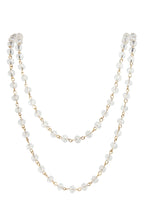 Crystal Beads Chain Necklace N1163-116-GD