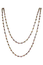 Crystal Beads Chain Necklace N1163-119-BZ